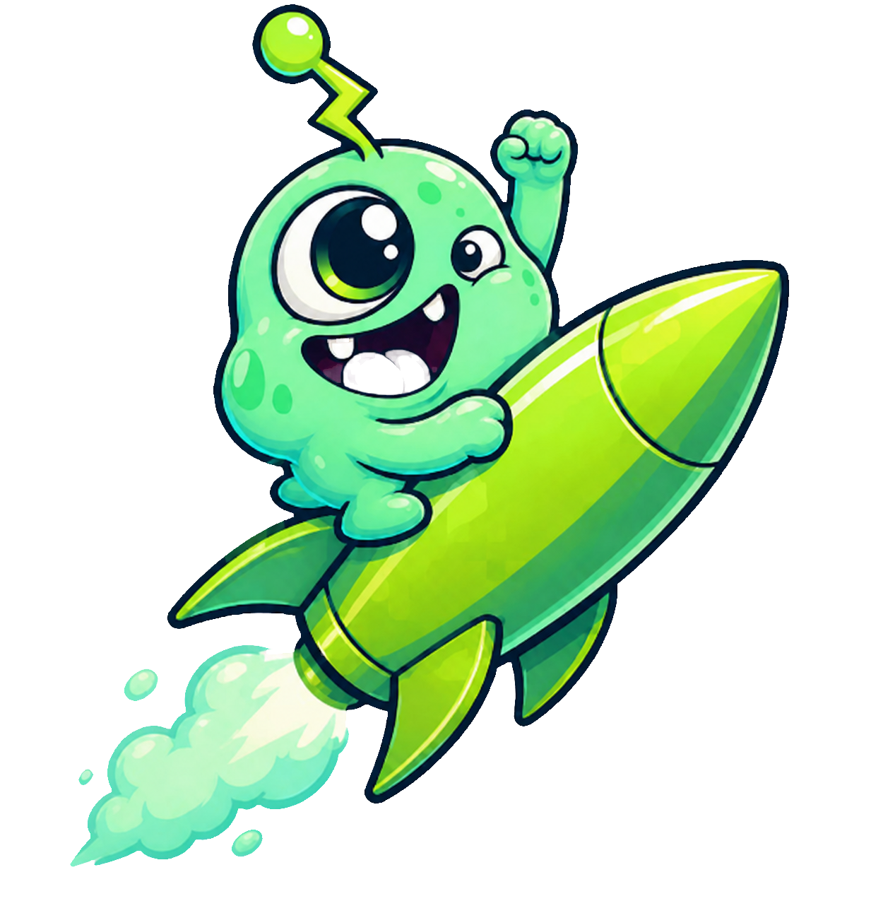 FULL SEND — Blip mascot artwork